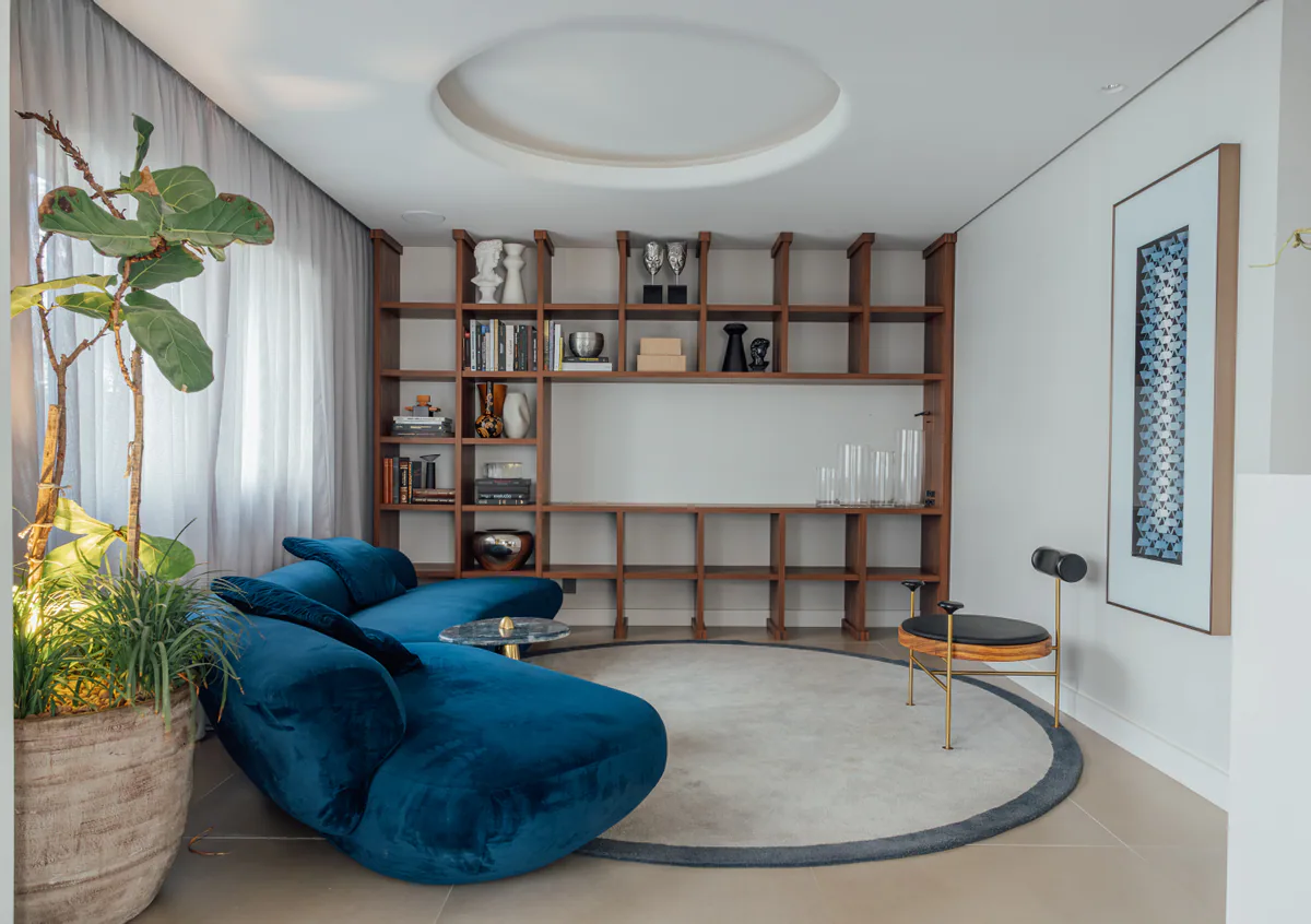 Sala de espera da Clínica Alberton
